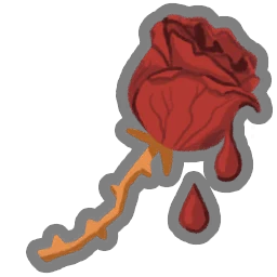 Blood-Soaked Rose