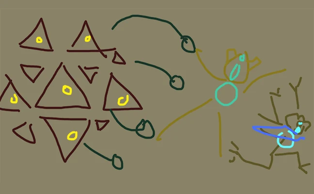 Confrontation epoch art, Slay the Spire 2