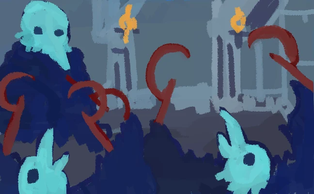Cultists epoch art, Slay the Spire 2