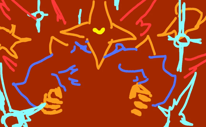 We Need a Hero! epoch art, Slay the Spire 2