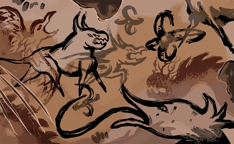 Scribbles epoch art, Slay the Spire 2