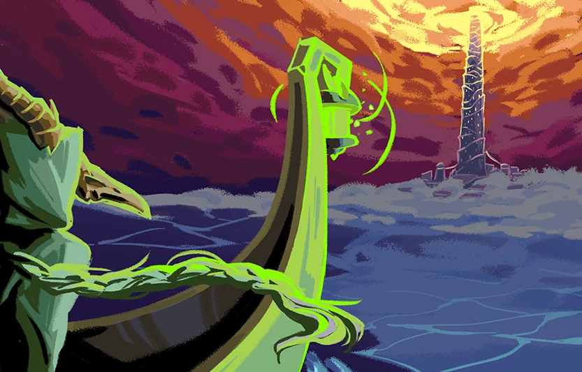 Fog Rolls In epoch art, Slay the Spire 2
